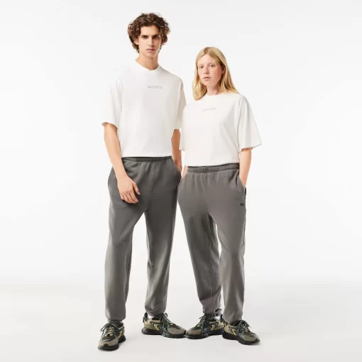 Lacoste Trousers & Shorts-Fleece Cotton Jogger Track Pants