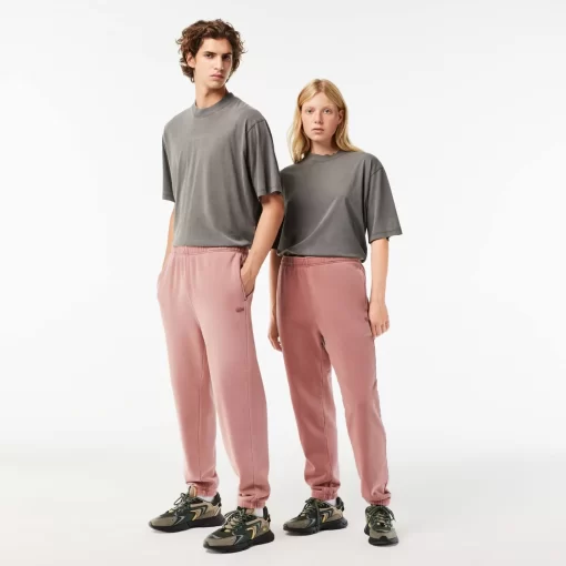 Lacoste Trousers & Shorts-Fleece Cotton Jogger Track Pants