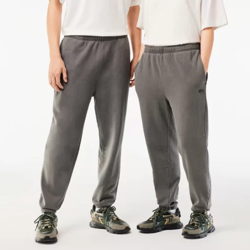 Lacoste Trousers & Shorts-Fleece Cotton Jogger Track Pants