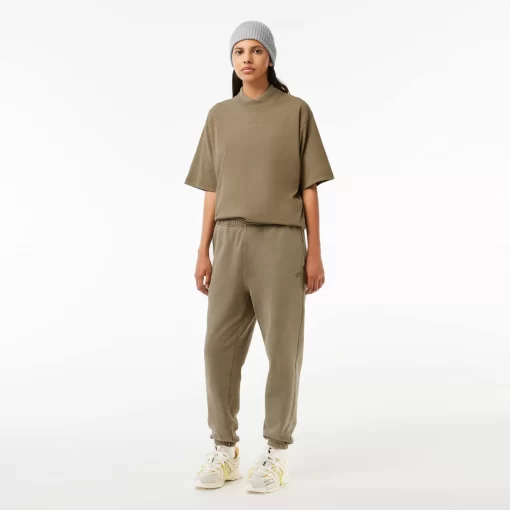 Lacoste Trousers & Shorts-Fleece Cotton Jogger Track Pants