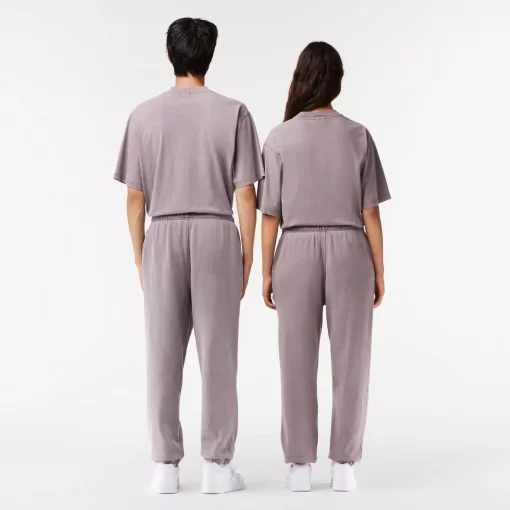 Lacoste Trousers & Shorts-Fleece Cotton Jogger Track Pants