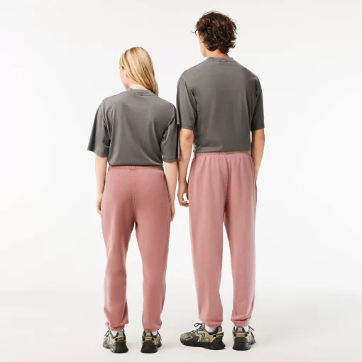 Lacoste Trousers & Shorts-Fleece Cotton Jogger Track Pants