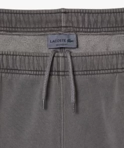 Lacoste Trousers & Shorts-Fleece Cotton Jogger Track Pants