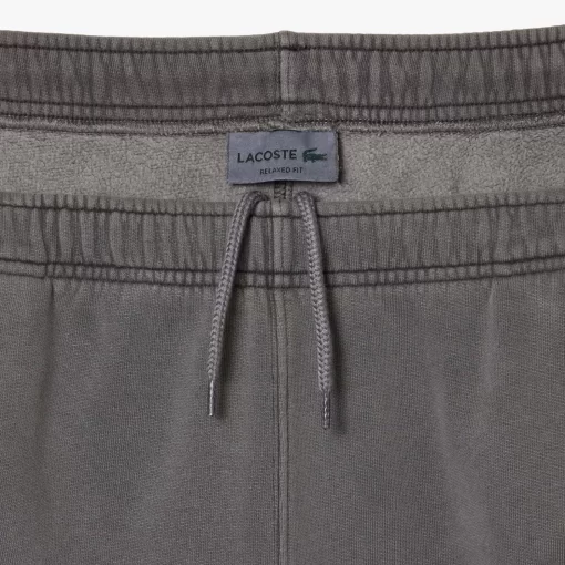 Lacoste Trousers & Shorts-Fleece Cotton Jogger Track Pants