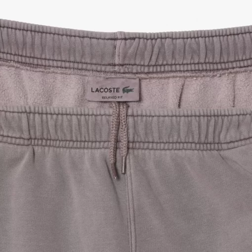 Lacoste Trousers & Shorts-Fleece Cotton Jogger Track Pants