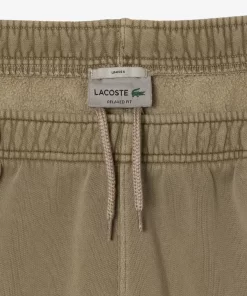 Lacoste Trousers & Shorts-Fleece Cotton Jogger Track Pants