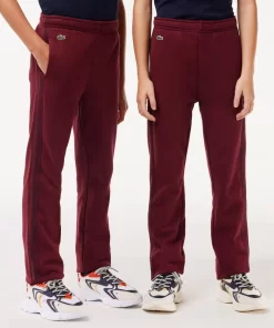 Lacoste Girl Clothing-Fleece Cotton Track Pants