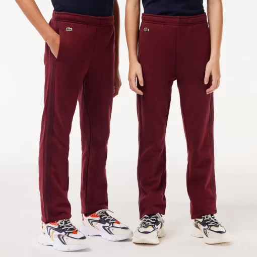 Lacoste Girl Clothing-Fleece Cotton Track Pants