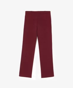 Lacoste Girl Clothing-Fleece Cotton Track Pants