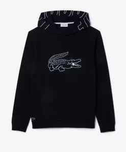 Lacoste Underwear & Lounge Wear-Fleece Lounge Hoodie