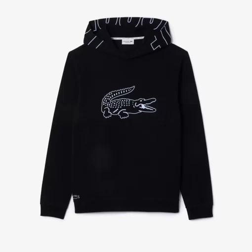 Lacoste Underwear & Lounge Wear-Fleece Lounge Hoodie