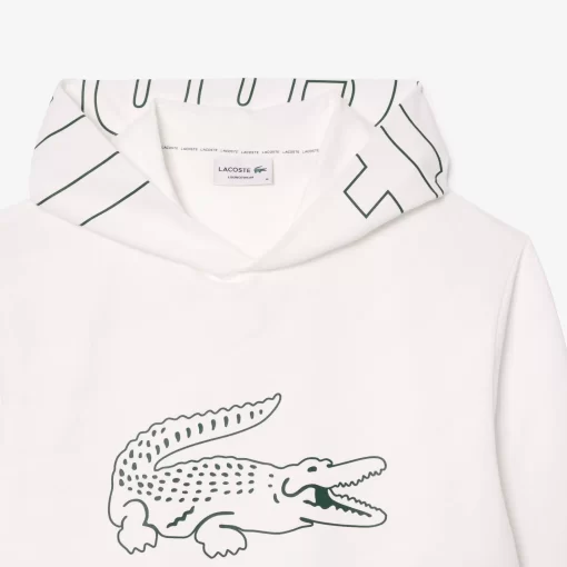 Lacoste Underwear & Lounge Wear-Fleece Lounge Hoodie