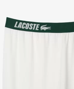 Lacoste Underwear & Lounge Wear-Fleecy Logo Lounge Pants