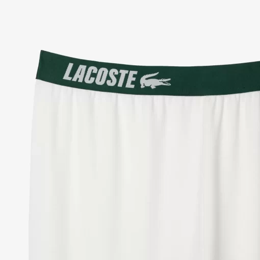 Lacoste Underwear & Lounge Wear-Fleecy Logo Lounge Pants