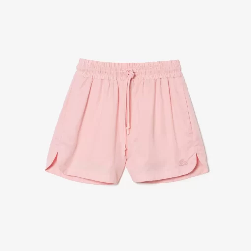 Lacoste Trousers & Shorts-Fluid Lyocell Shorts