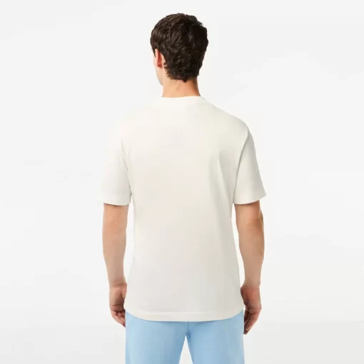 Lacoste T-Shirts-French Made Contrast Stripe Tee