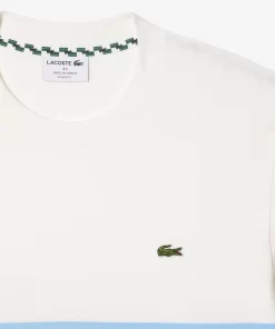 Lacoste T-Shirts-French Made Contrast Stripe Tee