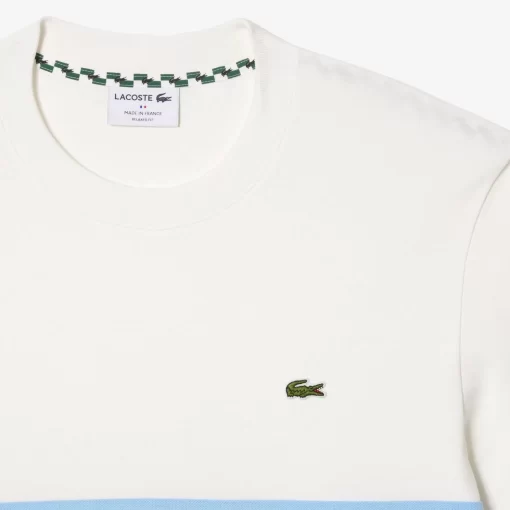 Lacoste T-Shirts-French Made Contrast Stripe Tee