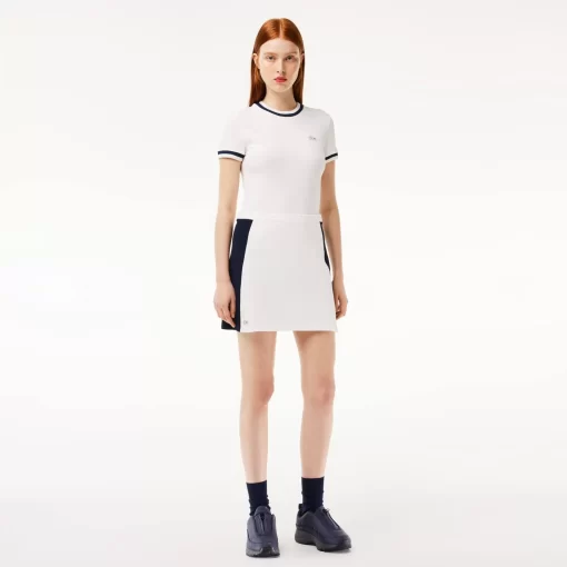 Lacoste Dresses & Skirts-French Made Double Face Pique Skirt