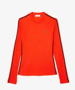 Lacoste T-Shirts-French Made Long Sleeved T-Shirt