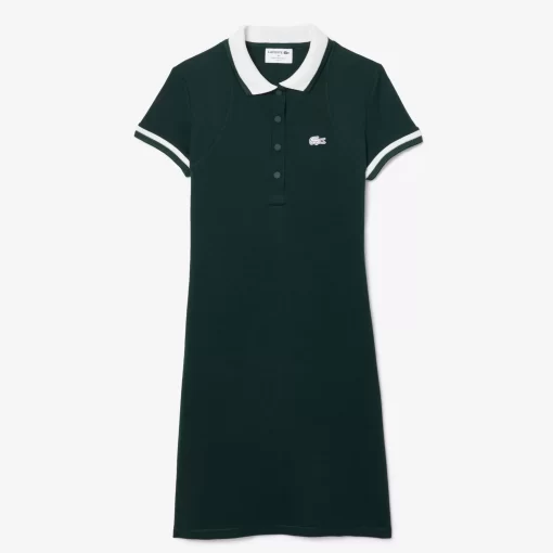 Lacoste Dresses & Skirts-French Made Stretch Pique Dress