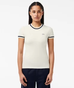 Lacoste T-Shirts-French Made Stretch Pique T-Shirt