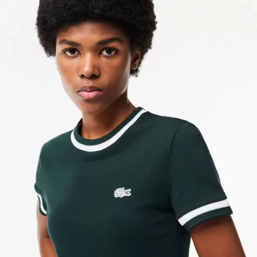 Lacoste T-Shirts-French Made Stretch Pique T-Shirt