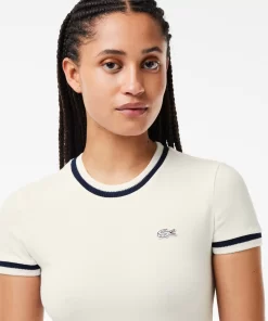 Lacoste T-Shirts-French Made Stretch Pique T-Shirt