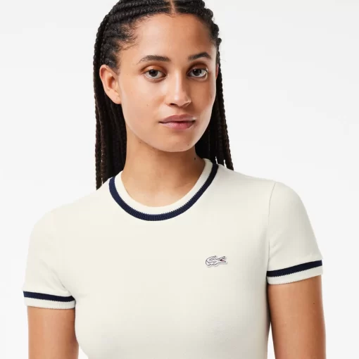 Lacoste T-Shirts-French Made Stretch Pique T-Shirt