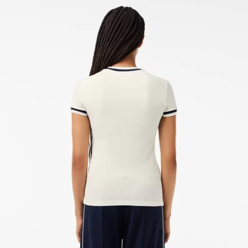 Lacoste T-Shirts-French Made Stretch Pique T-Shirt