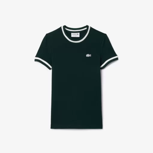 Lacoste T-Shirts-French Made Stretch Pique T-Shirt