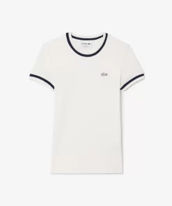 Lacoste T-Shirts-French Made Stretch Pique T-Shirt