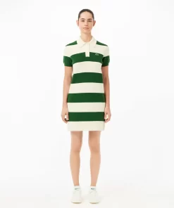 Lacoste Dresses & Skirts-French Made Striped Polo Dress