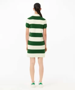 Lacoste Dresses & Skirts-French Made Striped Polo Dress