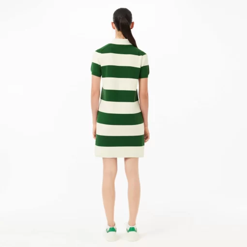 Lacoste Dresses & Skirts-French Made Striped Polo Dress