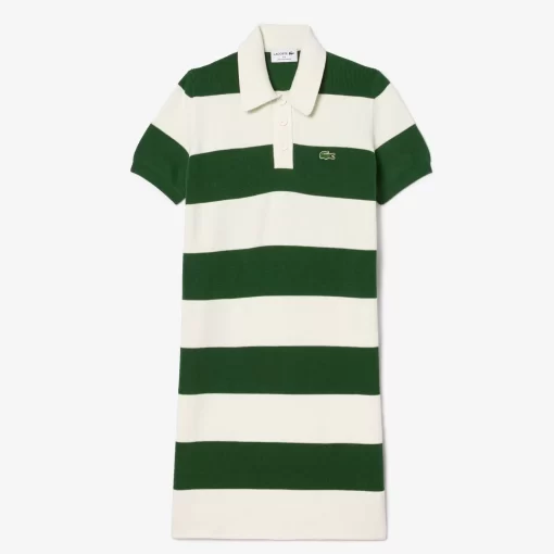 Lacoste Dresses & Skirts-French Made Striped Polo Dress