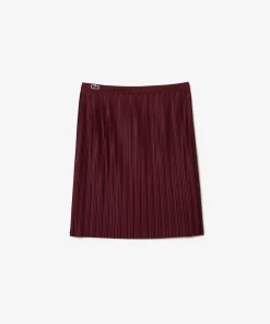 Lacoste Girl Clothing-Girls' Pleated Jersey Skirt