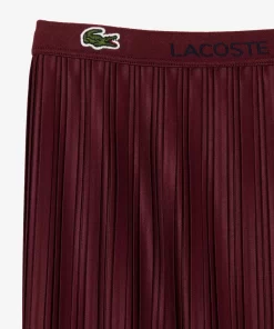 Lacoste Girl Clothing-Girls' Pleated Jersey Skirt