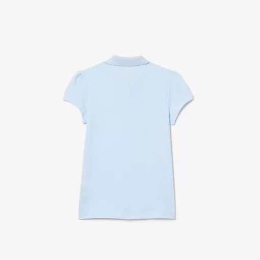 Lacoste Girl Clothing-Girls' Scalloped Collar Mini Pique Polo Shirt