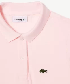 Lacoste Girl Clothing-Girls' Scalloped Collar Mini Pique Polo Shirt