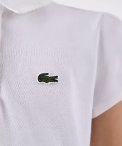 Lacoste Girl Clothing-Girls' Scalloped Collar Mini Pique Polo Shirt