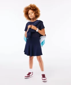 Lacoste Girl Clothing-Girls' Stretch Mini Skirt