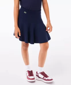 Lacoste Girl Clothing-Girls' Stretch Mini Skirt