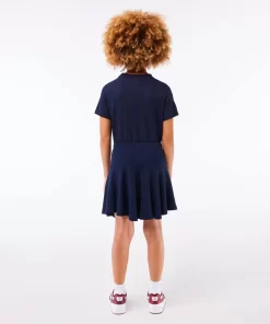 Lacoste Girl Clothing-Girls' Stretch Mini Skirt