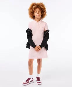 Lacoste Girl Clothing-Girl'S Polo-Style Cotton Dress