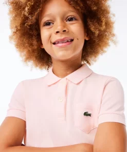 Lacoste Girl Clothing-Girl'S Polo-Style Cotton Dress