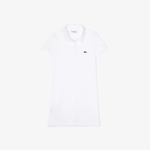 Lacoste Girl Clothing-Girl'S Polo-Style Cotton Dress