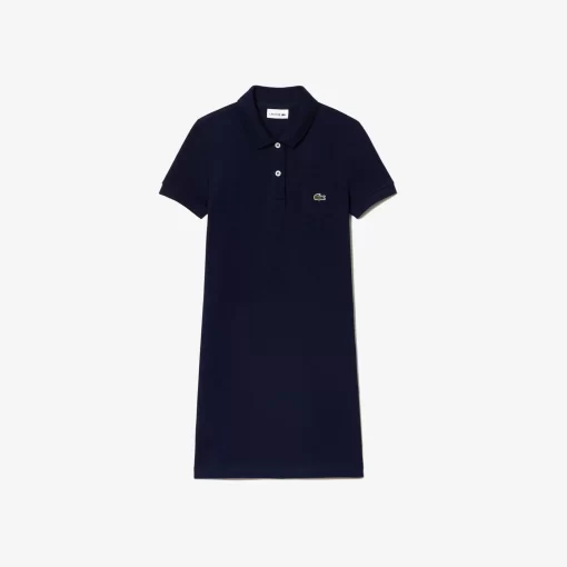 Lacoste Girl Clothing-Girl'S Polo-Style Cotton Dress