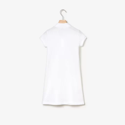 Lacoste Girl Clothing-Girl'S Polo-Style Cotton Dress