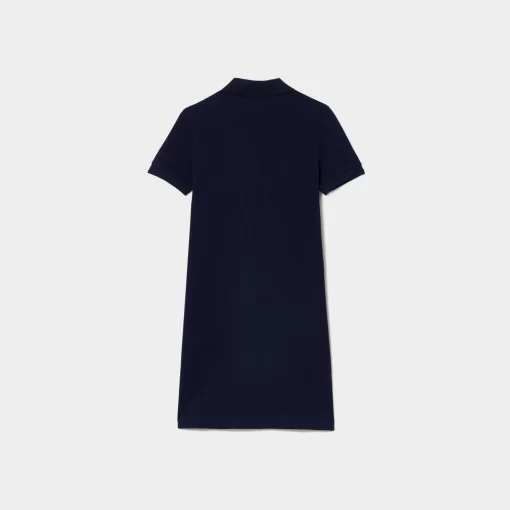 Lacoste Girl Clothing-Girl'S Polo-Style Cotton Dress